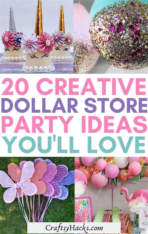 dollar store party|dollar store diy party decor.